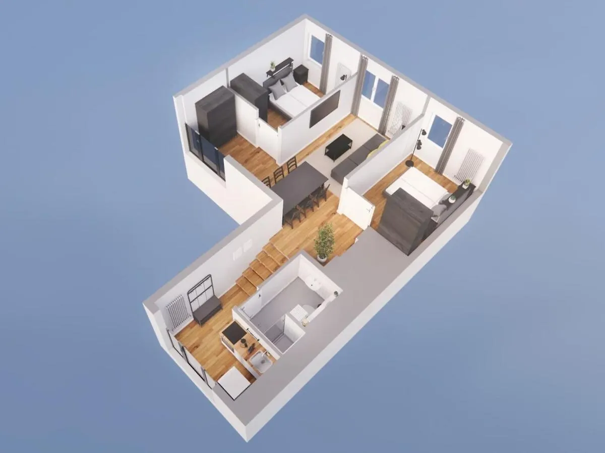 Urban Apartment With 2 Bedrooms Munich
